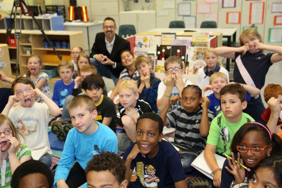 kids in diverse classroom by U.S. Army Corps of Engineers