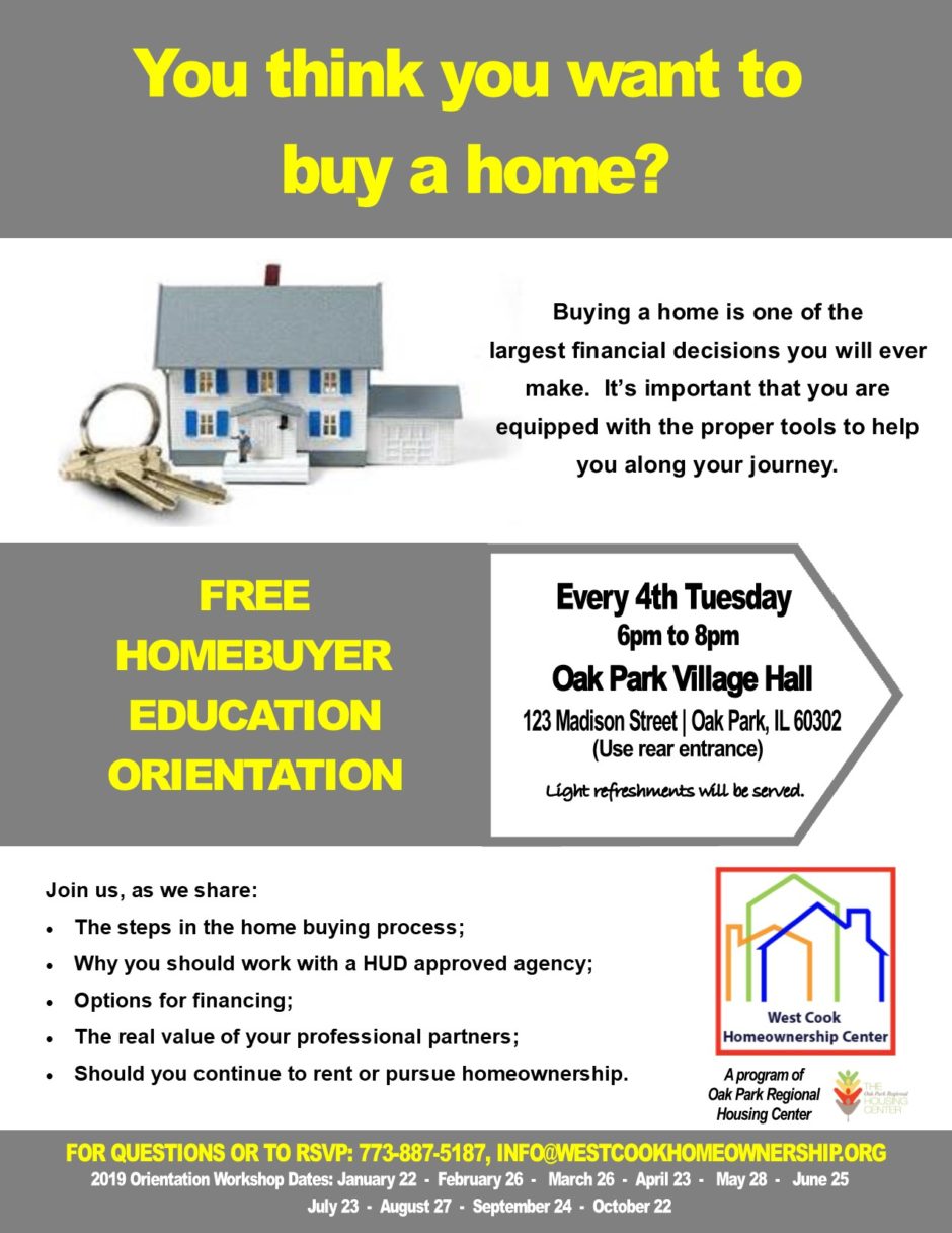 Homebuyer Education Orientation